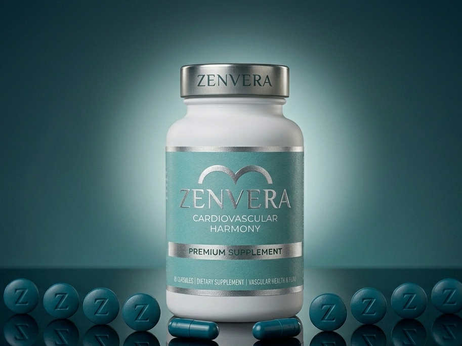 Zenvera – prehransko dopolnilo za podporo normalnemu krvnemu tlaku, 60 kapsul